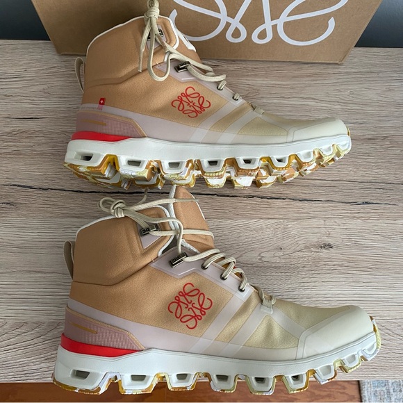 LOEWE X On Cloudrock Sneaker Gradient Orange - Picture 5 of 12